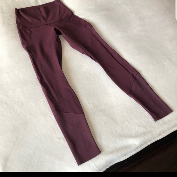 Lululemon Leggings (Maroon) - Picture 11 of 16